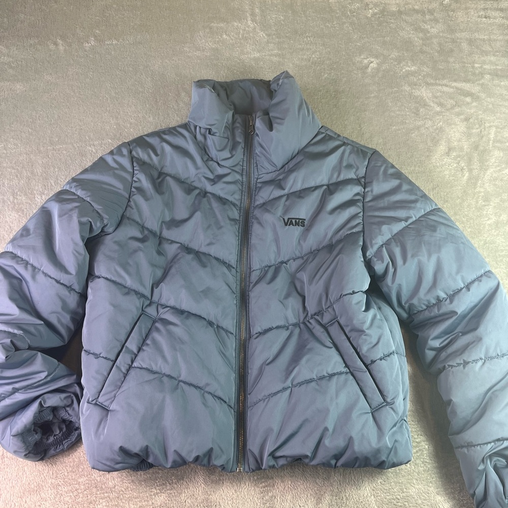 Vans Blue Puffer Jacket